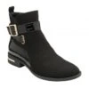 Black & Croc-Print Laurel Ankle Boots | Lotus -Delux Shoes Shop black croc print laurel ankle boots lotus p13371 32228 medium