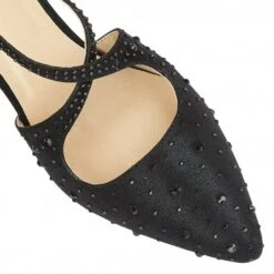 Black & Diamante Panache Court Shoes | Lotus -Delux Shoes Shop black diamante panache court shoes lotus p12712 29179 medium