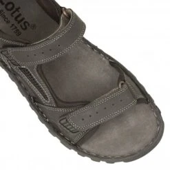 Black Douglas Strap Sandals | Lotus -Delux Shoes Shop black douglas strap sandals lotus p12130 31505 medium