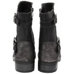 Black Jamila Zip-Up Ankle Boots | Lotus -Delux Shoes Shop black jamila zip up ankle boots lotus p13361 32182 medium