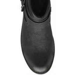 Black Jamila Zip-Up Ankle Boots | Lotus -Delux Shoes Shop black jamila zip up ankle boots lotus p13361 32183 medium