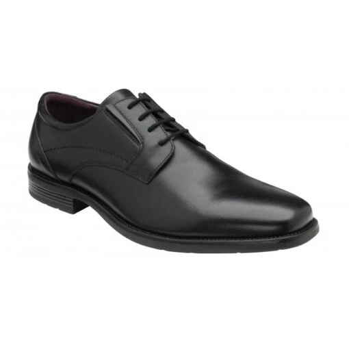 Black Leather Chesham Lace-Up Derby Shoes | Lotus -Delux Shoes Shop black leather chesham lace up derby shoes lotus p13537 31976 medium