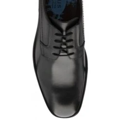 Black Leather Chesham Lace-Up Derby Shoes | Lotus -Delux Shoes Shop black leather chesham lace up derby shoes lotus p13537 31979 medium