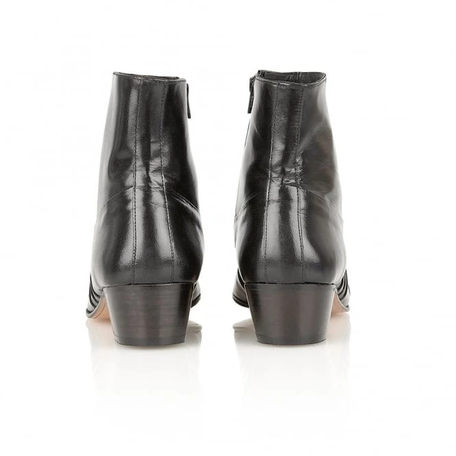 Black Leather Curzon Boots | Rombah Wallace 5 Black Leather Curzon Boots | Rombah Wallace - Image 3