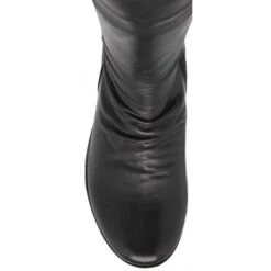 Black Leather Dara Mid-Calf Wedge Boots | Lotus 9 Black Leather Dara Mid-Calf Wedge Boots | Lotus -Delux Shoes Shop black leather dara mid calf wedge boots lotus p13379 32023 medium