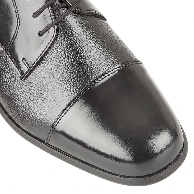 Black Leather Farnham Lace-Up Shoes | Rombah Wallace 6 Black Leather Farnham Lace-Up Shoes | Rombah Wallace - Image 4