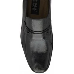Black Leather Galligan Loafers | Rombah Wallace -Delux Shoes Shop black leather galligan loafers rombah wallace p10278 32123 medium