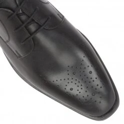 Black Leather Ivan Lace-Up Derby Shoes | Lotus -Delux Shoes Shop black leather ivan lace up derby shoes lotus p12743 29103 medium