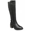 Black Leather Jive Knee High Boots | Lotus 1 Black Leather Jive Knee High Boots | Lotus -Delux Shoes Shop black leather jive knee high boots lotus p13023 30709 medium