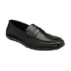 Black Leather Marcel Loafers | Lotus