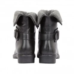 Black Leather Matterhorn Ankle Boots | Lotus -Delux Shoes Shop black leather matterhorn ankle boots lotus p12649 29154 medium