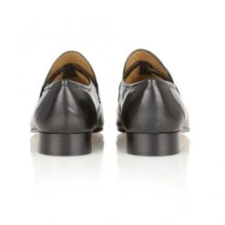 Black Leather Regent Loafers | Rombah Wallace -Delux Shoes Shop black leather regent loafers rombah wallace p11 6768 medium