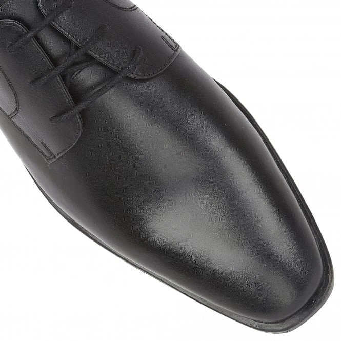 Black Leather Ross Lace-Up Derby Shoes | Lotus 6 Black Leather Ross Lace-Up Derby Shoes | Lotus - Image 4