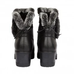 Black Leather Suzy Ankle Boots | Stressless By Lotus -Delux Shoes Shop black leather suzy ankle boots stressless by lotus p12687 29270 medium