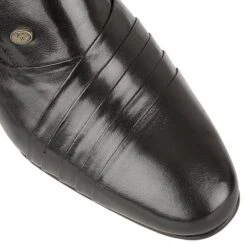 Black Leather Warwick Loafers | Rombah Wallace -Delux Shoes Shop black leather warwick loafers rombah wallace p7 6793 medium