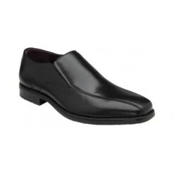 Black Leather Wincanton Loafers | Lotus