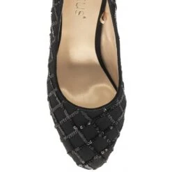 Black Lucia Patterned Court Shoes | Lotus -Delux Shoes Shop black lucia patterned court shoes lotus p13409 32255 medium