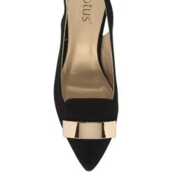 Black Microfibre Elyse Slingback Court Shoes | Lotus -Delux Shoes Shop black microfibre elyse slingback court shoes lotus p13724 33052 medium