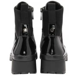 Black Patent Alder Zip-Up Ankle Boots | Lotus -Delux Shoes Shop black patent alder zip up ankle boots lotus p13364 31866 medium