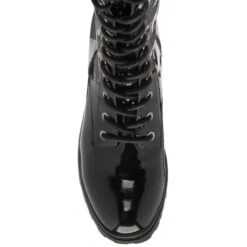 Black Patent Dinah Knee High Boots | Lotus -Delux Shoes Shop black patent dinah knee high boots lotus p13412 32067 medium