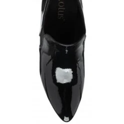 Black Patent Kristina Pointed Toe Shoe-Boots | Lotus -Delux Shoes Shop black patent kristina pointed toe shoe boots lotus p13027 30748 medium