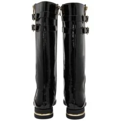 Black Patent Louella Knee High Boots | Lotus 7 Black Patent Louella Knee High Boots | Lotus -Delux Shoes Shop black patent louella knee high boots lotus p13384 32250 medium