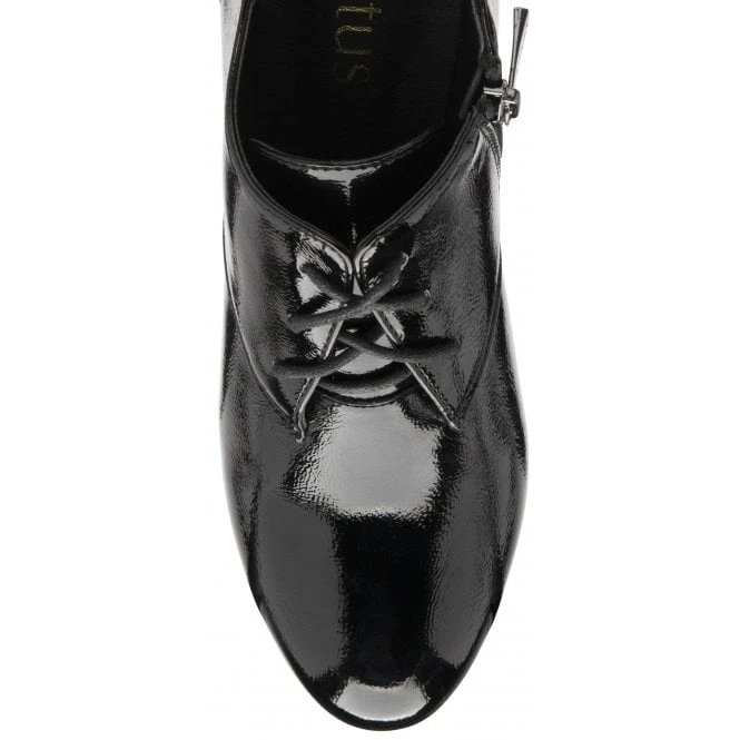 Black Patent Sonia Shoe-Boots | Lotus 6 Black Patent Sonia Shoe-Boots | Lotus - Image 4