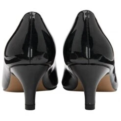 Black Pearl Patent Rachel Kitten Heel Court Shoes | Lotus -Delux Shoes Shop black pearl patent rachel kitten heel court shoes lotus p13709 32967 medium
