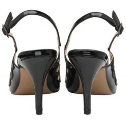 Black & Snake-Print Debbie Slingback Court Shoes | Lotus -Delux Shoes Shop black snake print debbie slingback court shoes lotus p13615 33015 medium