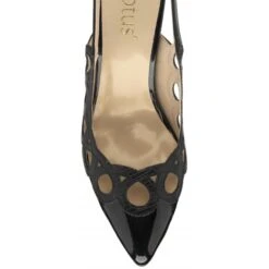 Black & Snake-Print Debbie Slingback Court Shoes | Lotus -Delux Shoes Shop black snake print debbie slingback court shoes lotus p13615 33016 medium