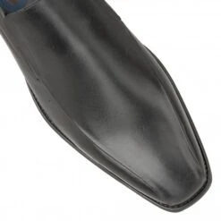 Black Stockton Leather Loafers | Lotus -Delux Shoes Shop black stockton leather loafers lotus p11513 25734 medium