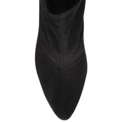 Black-Stretch Microfibre Camilla Ankle Boots | Lotus -Delux Shoes Shop black stretch microfibre camilla ankle boots lotus p13369 32511 medium