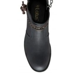 Blue Dana Zip-Up Ankle Boots | Lotus 9 Blue Dana Zip-Up Ankle Boots | Lotus -Delux Shoes Shop blue dana zip up ankle boots lotus p13068 30612 medium