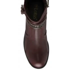 Bordo Dana Zip-Up Ankle Boots | Lotus -Delux Shoes Shop bordo dana zip up ankle boots lotus p13067 30608 medium