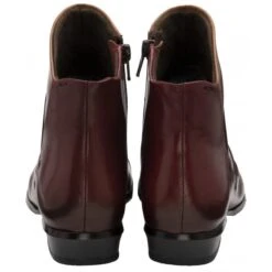 Bordo Multi-Leather Bethan Zip-Up Ankle Boots | Lotus -Delux Shoes Shop bordo multi leather bethan zip up ankle boots lotus p13564 31922 medium