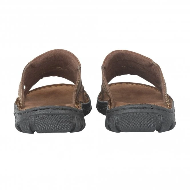 Brown Leather Cole Mule Sandals | Lotus 5 Brown Leather Cole Mule Sandals | Lotus - Image 3