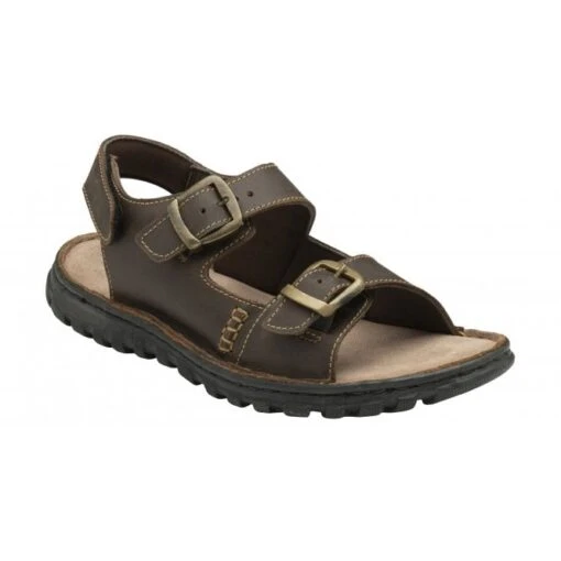 Brown Leather Jasper Open-Toe Sandals | Lotus -Delux Shoes Shop brown leather jasper open toe sandals lotus p13320 31656 medium