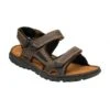 Brown Leather Noah Strap Sandals | Lotus