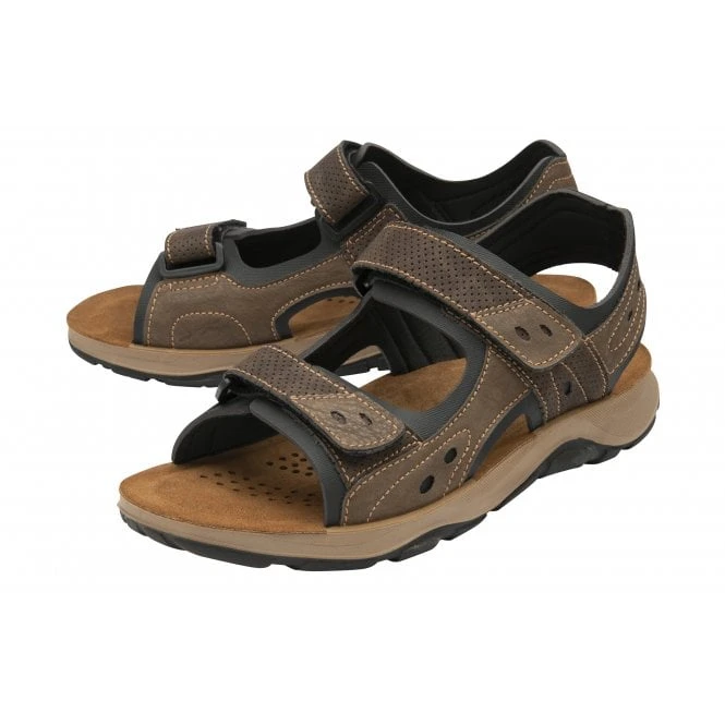 Brown Thuram Raft Sandals | Lotus 4 Brown Thuram Raft Sandals | Lotus - Image 2