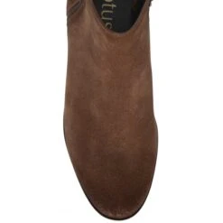 Chestnut Suede Daisy Zip-Up Ankle Boots | Lotus -Delux Shoes Shop chestnut suede daisy zip up ankle boots lotus p13450 32011 medium