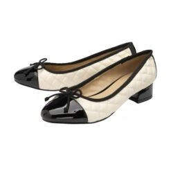 Cream & Black Ivy Ballerina Shoes | Lotus -Delux Shoes Shop cream black ivy ballerina shoes lotus p13737 33138 medium