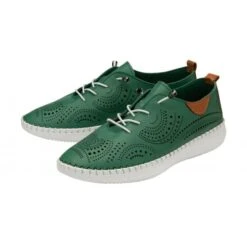 Green Leather Katya Casual Shoes | Lotus 7 Green Leather Katya Casual Shoes | Lotus -Delux Shoes Shop green leather katya casual shoes lotus p13631 33282 medium