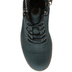 Green Textile Cedar Ankle Boots | Lotus -Delux Shoes Shop green textile cedar ankle boots lotus p13478 31971 medium