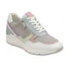 Grey Pastel Leather Suzuka Zip-Up Casual Trainers | Stressless By Lotus -Delux Shoes Shop grey pastel leather suzuka zip up casual trainers stressless by lotus p13705 32941 medium