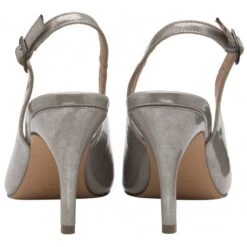 Grey Pearl Patent Remy Slingback Court Shoes | Lotus -Delux Shoes Shop grey pearl patent remy slingback court shoes lotus p13613 32987 medium