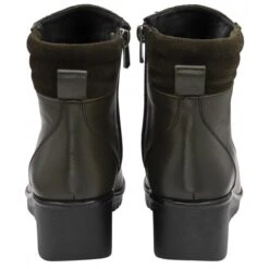 Khaki Leather & Suede Delphine Wedge Ankle Boots | Lotus 8 Khaki Leather & Suede Delphine Wedge Ankle Boots | Lotus -Delux Shoes Shop khaki leather suede delphine wedge ankle boots lotus p13464 32054 medium