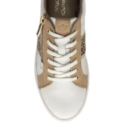 Natural & Leopard-Print Leather Sahara Zip-Up Trainers | Stressless By Lotus 9 Natural & Leopard-Print Leather Sahara Zip-Up Trainers | Stressless By Lotus -Delux Shoes Shop natural leopard print leather sahara zip up trainers stressless by lotus p13762 33204 medium