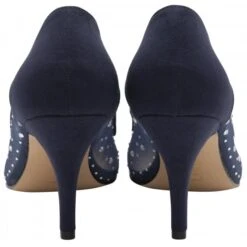 Navy & Diamante Maria Court Shoes | Lotus -Delux Shoes Shop navy diamante maria court shoes lotus p13498 32274 medium