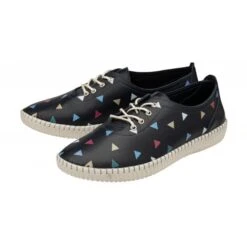 New Products -Delux Shoes Shop navy leather kay lace up shoes lotus p13633 33342 medium