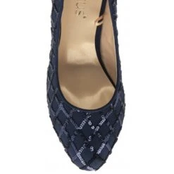 Navy Lucia Patterned Court Shoes | Lotus -Delux Shoes Shop navy lucia patterned court shoes lotus p13499 32259 medium